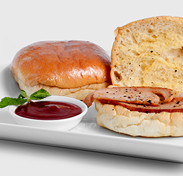 Smoked Chicken Bun